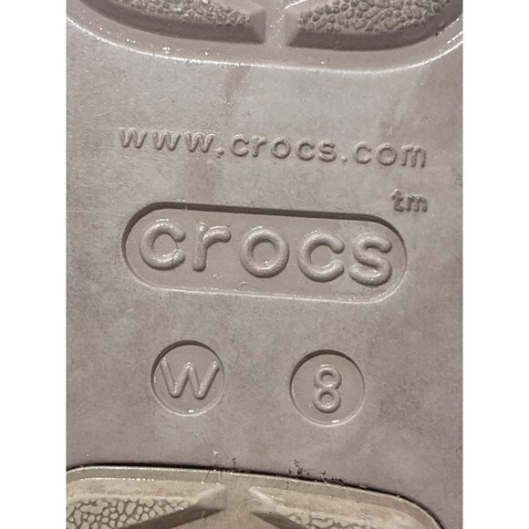 Crocs Womens Brooklyn Wedge Sandals Size 8 Black Slingback Platform Comfort - Picture 5 of 8